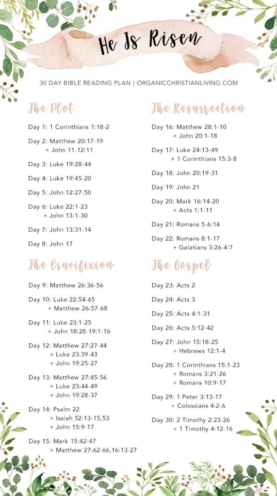 Free Printable Bible Reading Plan For Beginners Web These Printable 