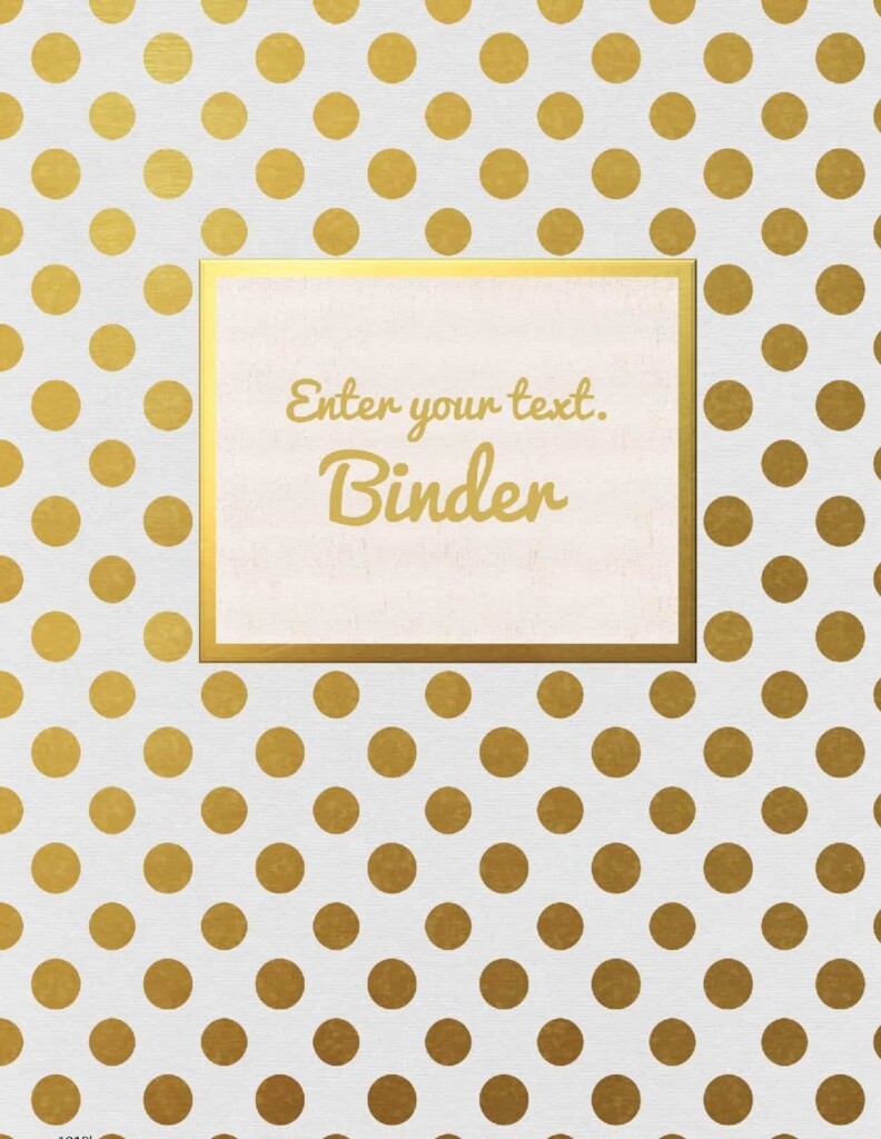 Free Printable Binder Covers And Spines Free Printable