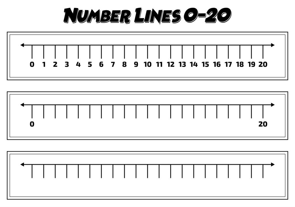 Free Printable Blank Number Lines Free Templates Printable