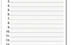 Free Printable Blank Spelling Worksheets Printable Worksheets