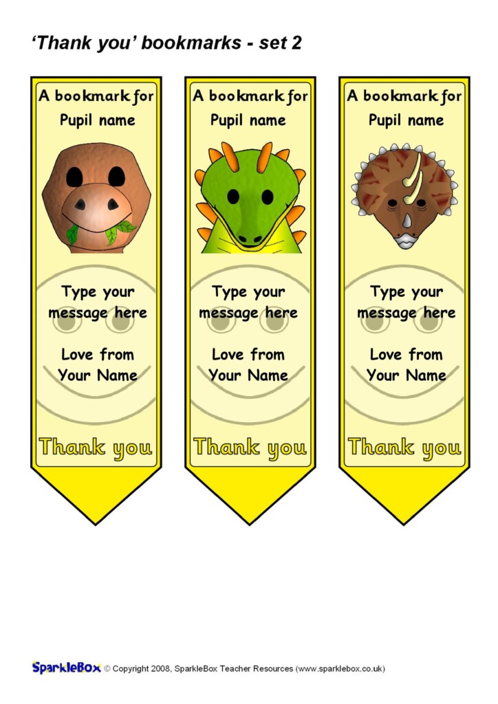 Free Printable Book Mark
