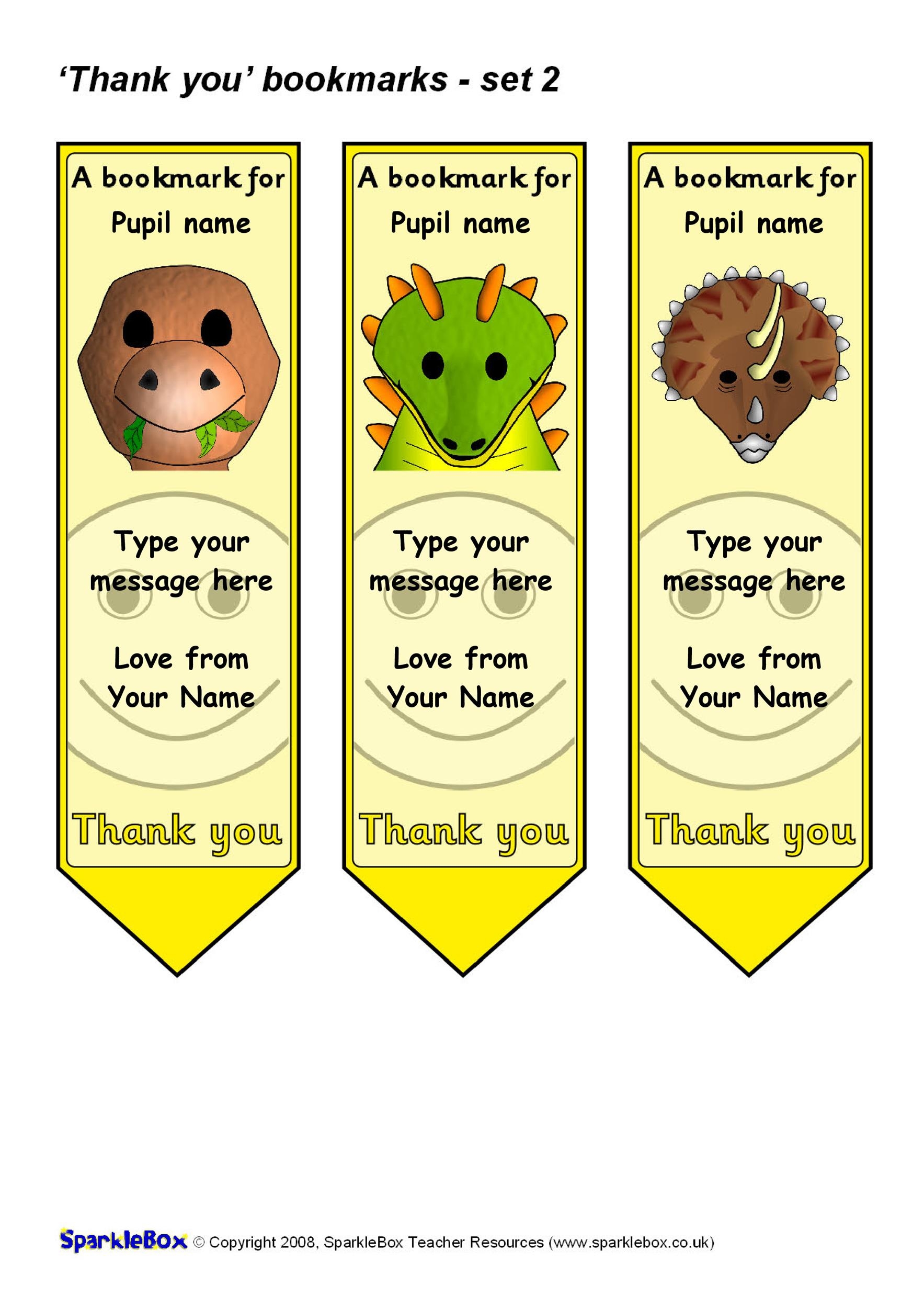 Free Printable Book Mark
