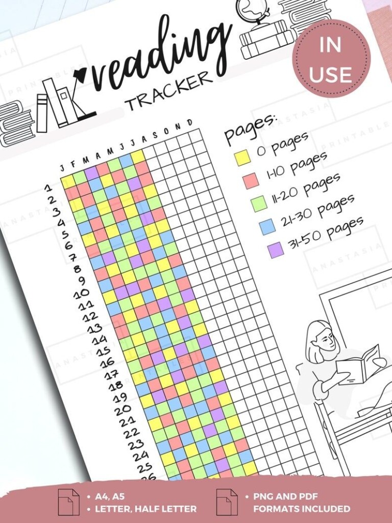 Free Printable Book Tracker Here 39 s A Bundle That You Can Download And 