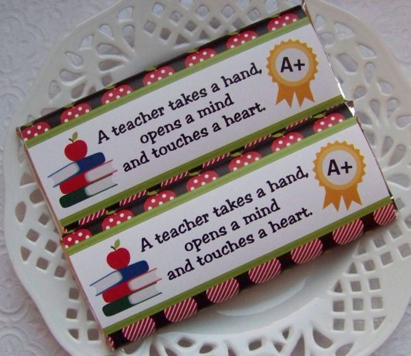 Free Printable Candy Bar Wrappers Teacher Appreciation Printable New 