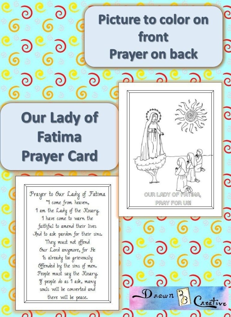 Free Printable Catholic Prayer Cards Free Printable