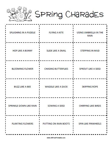 Free Printable Charades Cards For Adults Cheapest Wholesalers Www