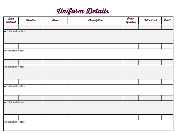 Free Printable Cheer Coach Binder Printables Templates Online