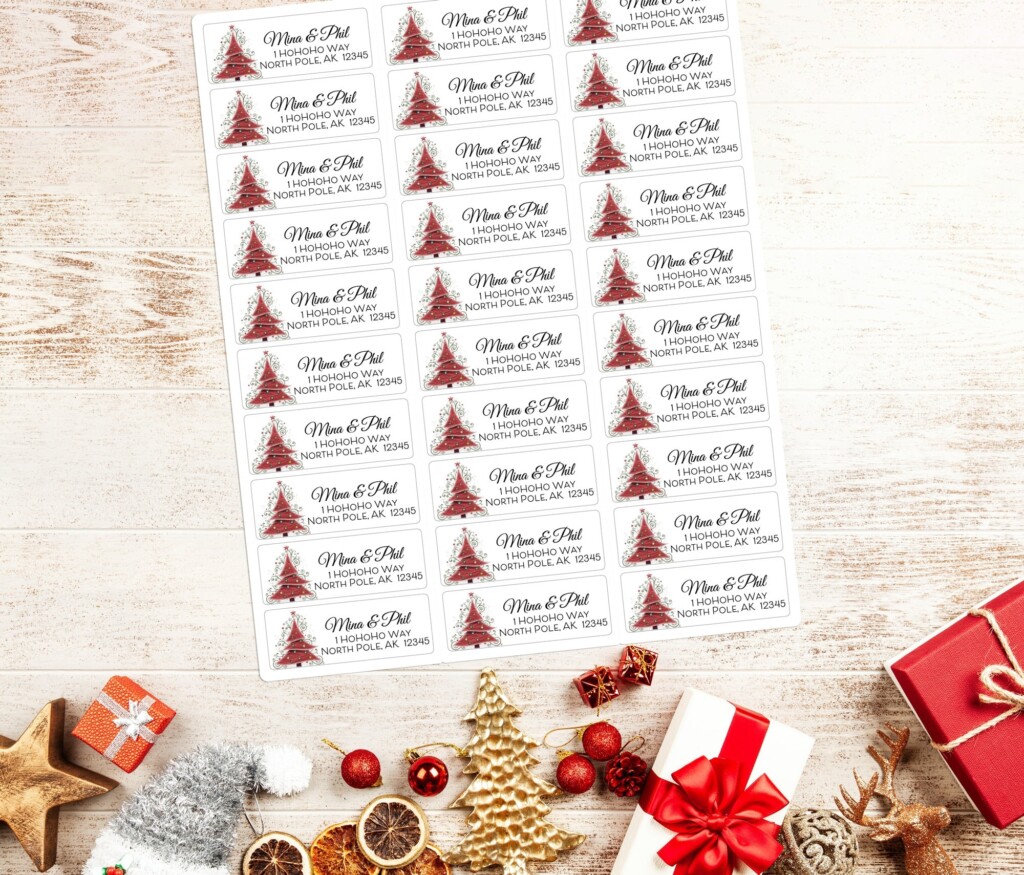 Free Printable Christmas Address Labels Avery 5160 Fr Vrogue co