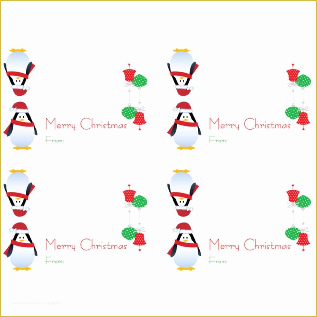 Free Printable Christmas Bag Toppers Templates Of Christmas Printables 