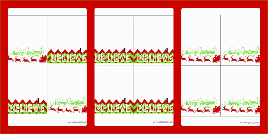 Free Printable Christmas Bag Toppers Templates Of Christmas Treat Bags 