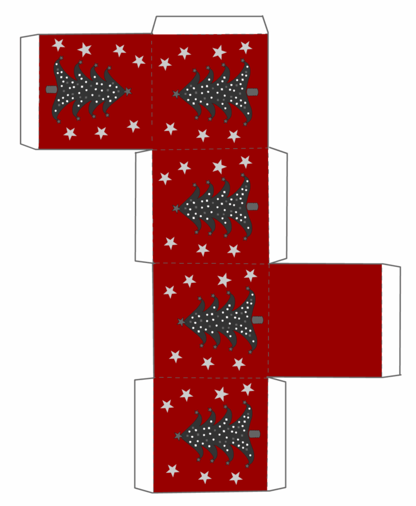 Free Printable Christmas Box Templates