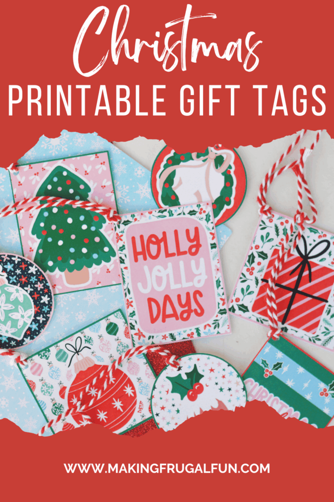Free Printable Christmas Gift Tags Making Frugal FUN
