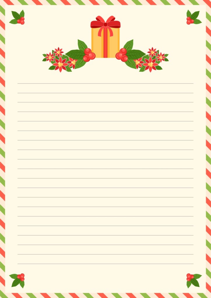 Free Printable Christmas Letterhead