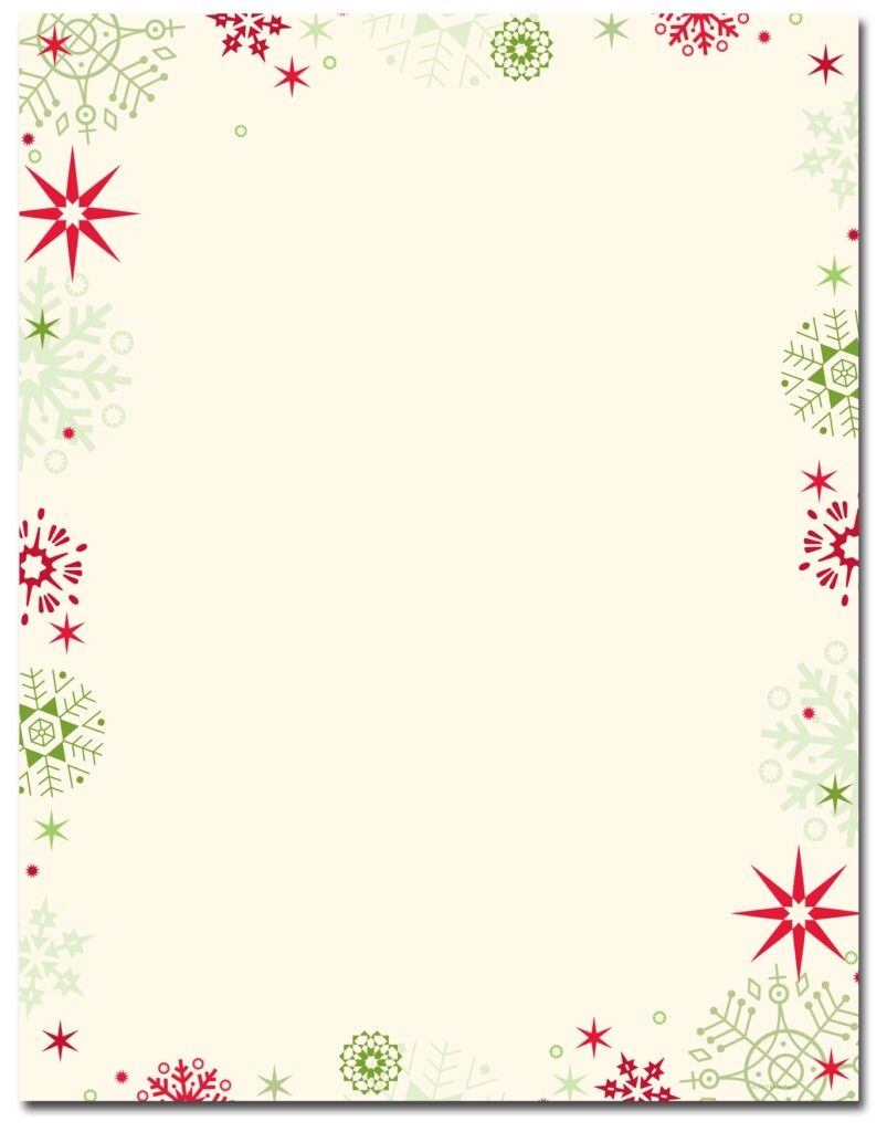 Free Printable Christmas Paper Borders Printable Word Searches