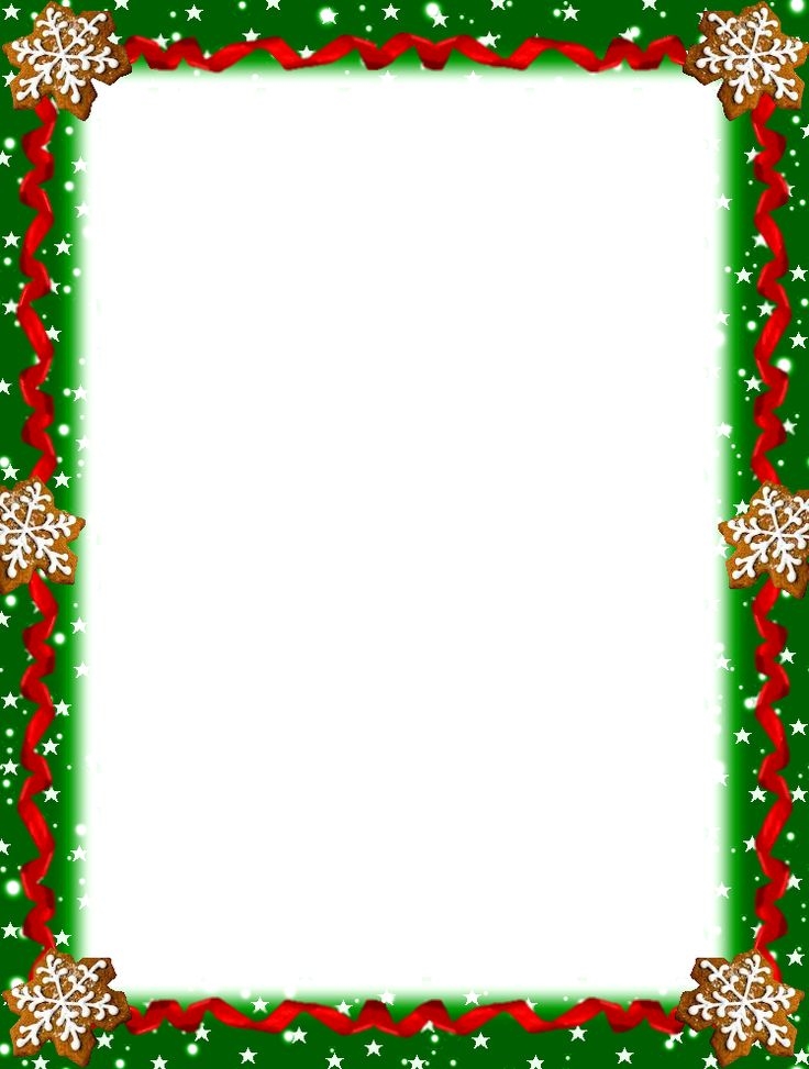 Free Printable Christmas Paper Borders
