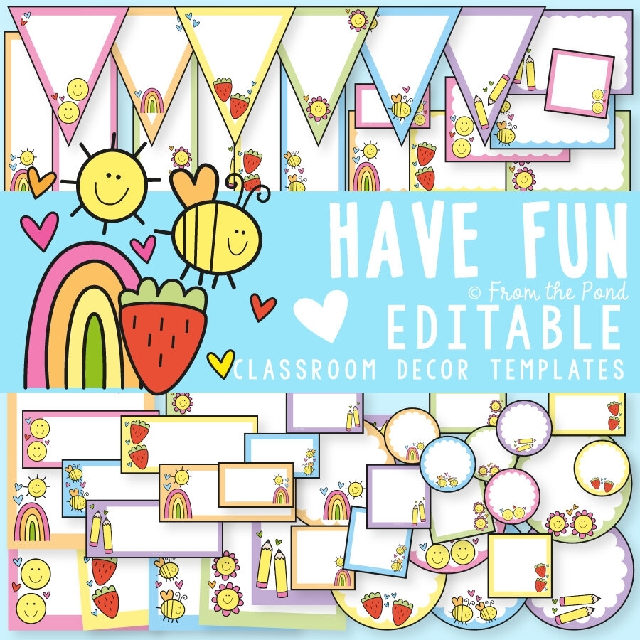 Free Printable Classroom Decorations Free Printable Templates