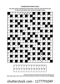 FREE PRINTABLE CODEWORDS Richardson Puzzles And Games 60 OFF