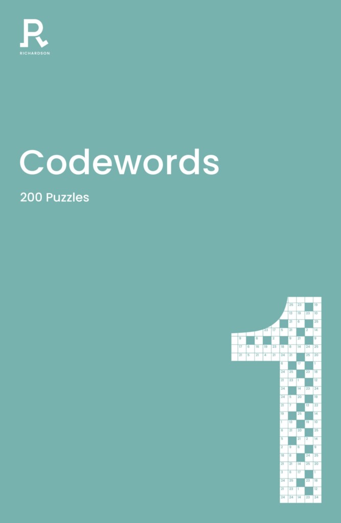 FREE PRINTABLE CODEWORDS Richardson Puzzles And Games