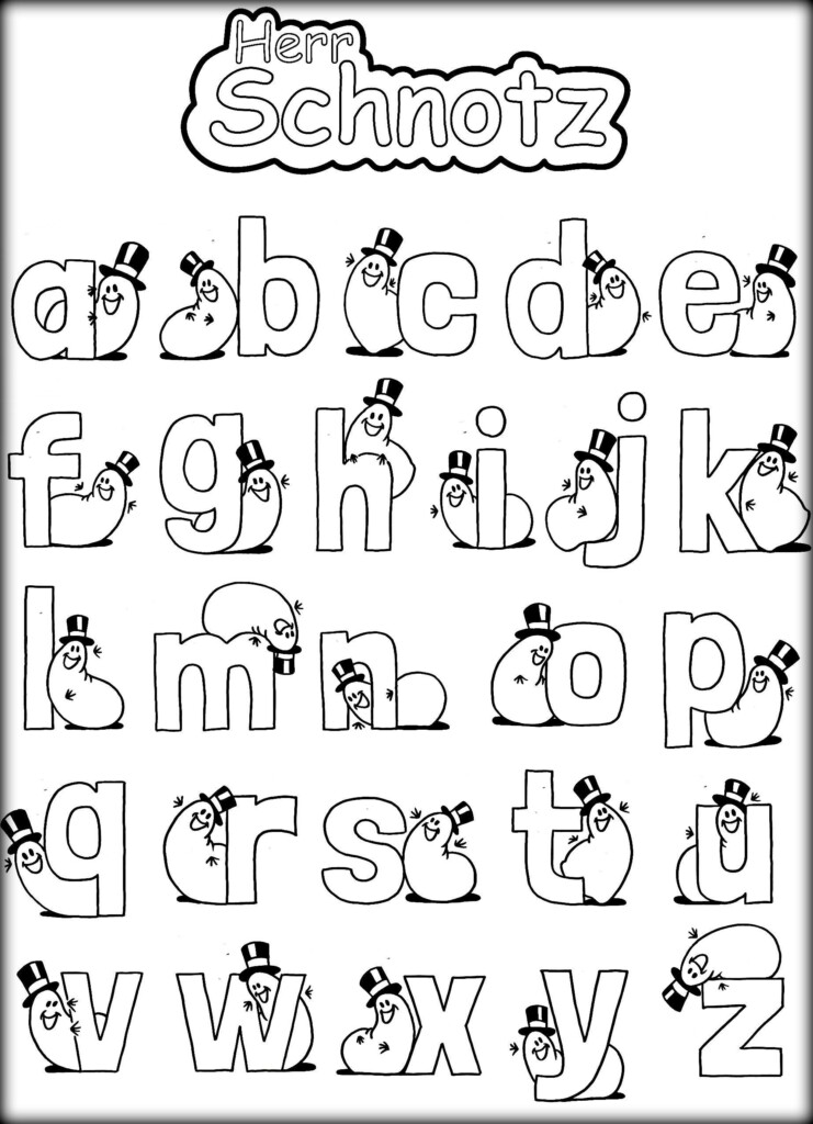 Free Printable Coloring Page Az Alphabet Coloring Pages