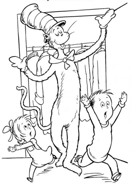 Free Printable Coloring Page Dr Seuss Coloring Pages