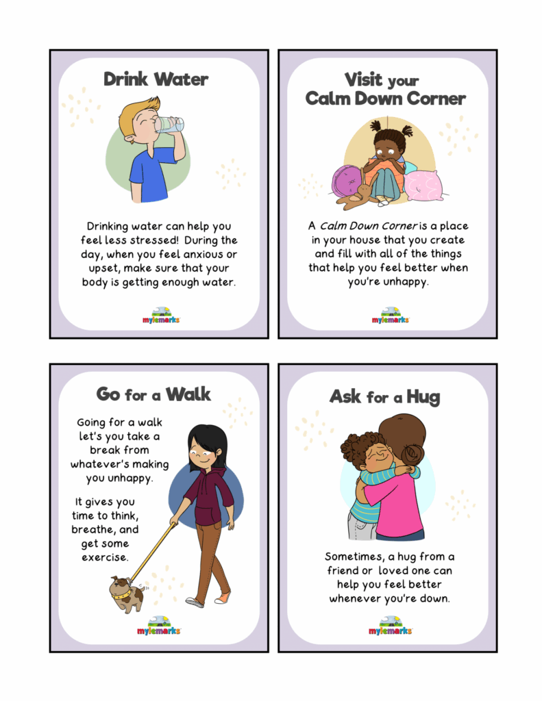 Free Printable Coping Cards FREE Printable A Z