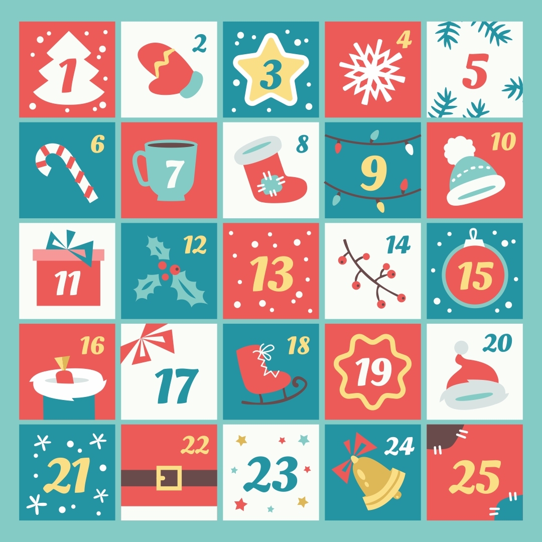 Free Printable Countdown Number Christmas Countdown