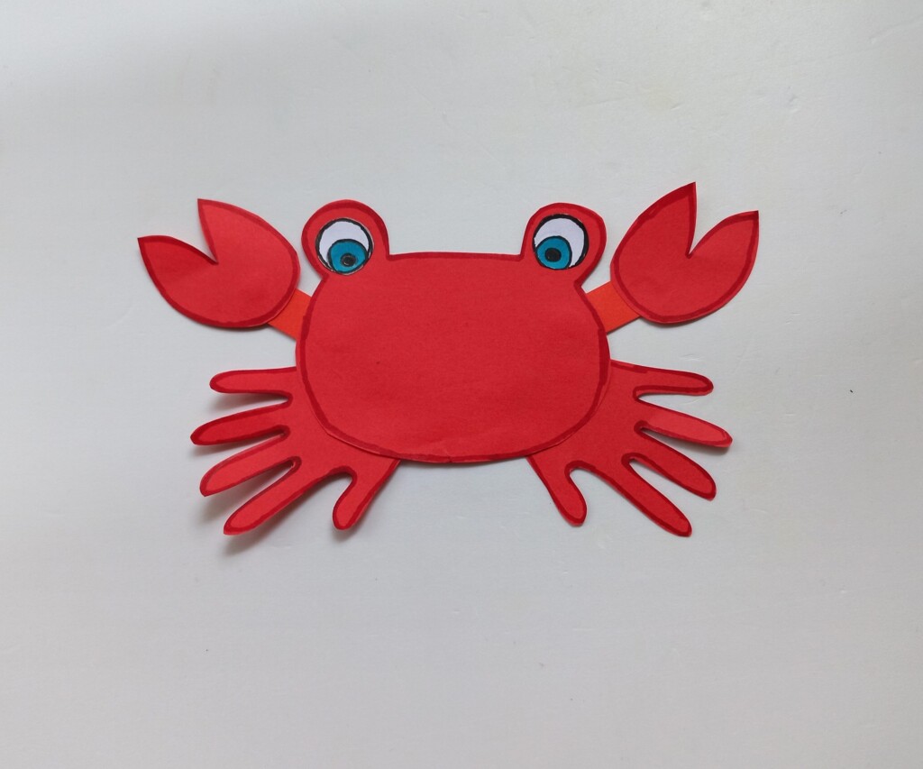 Free Printable Crab Template Crab Craft 24hourfamily