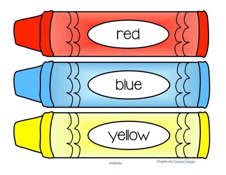 Free Printable Crayon Name Tags Free Printable Printable Labels