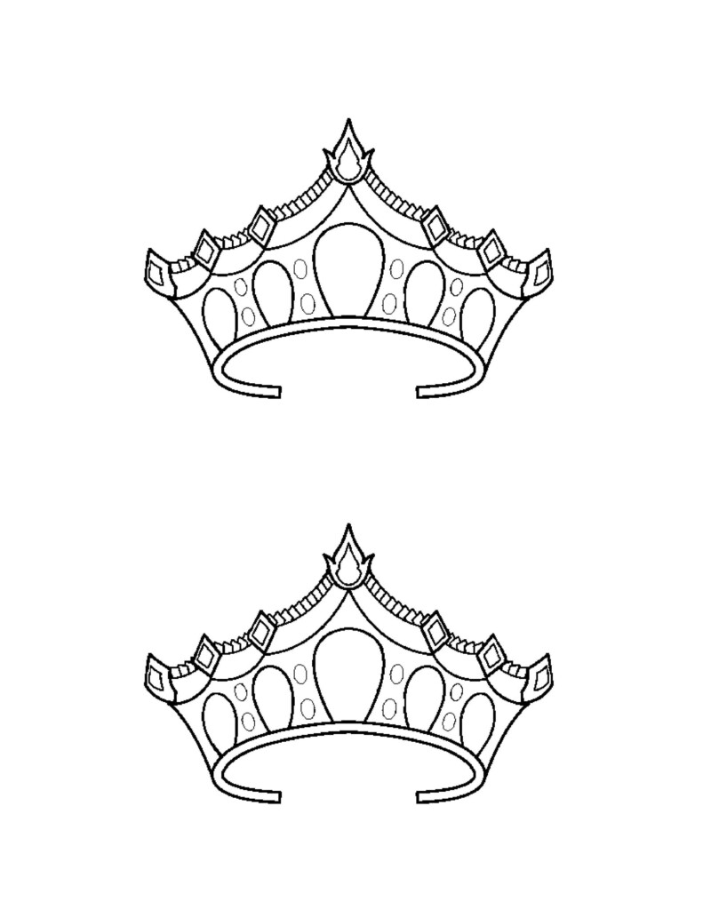 Free Printable Crown Patterns