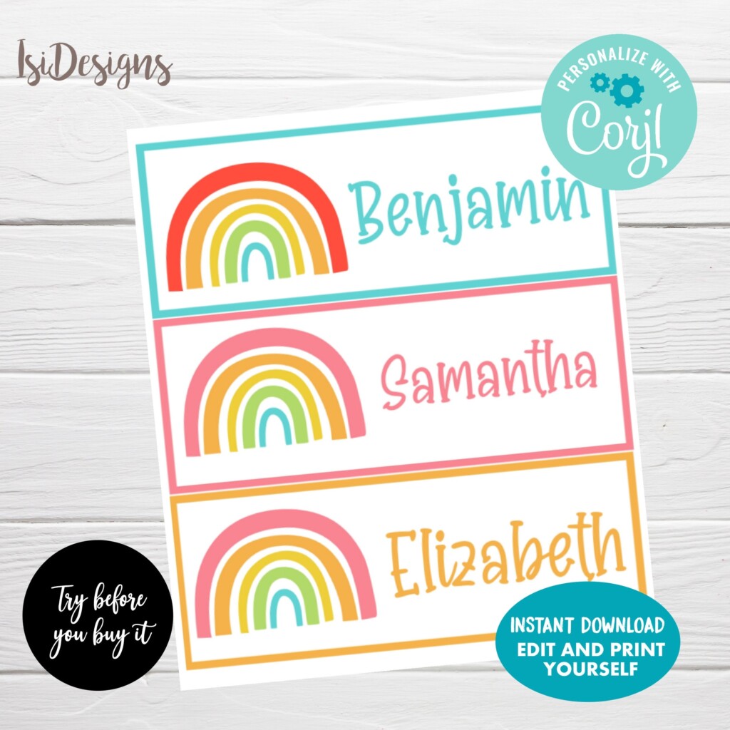 Free Printable Cubby Tags For Preschool Download Free Printable Cubby 