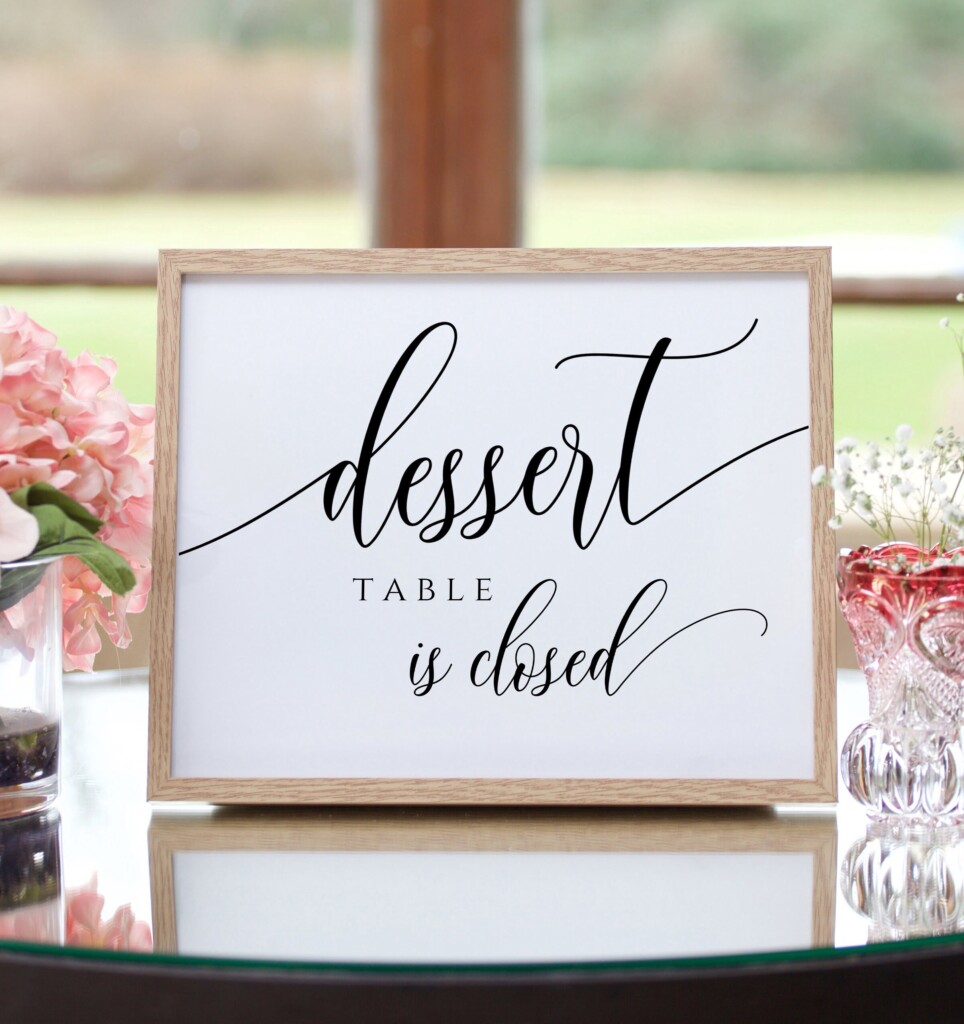 Free Printable Dessert Table Signs Free Printable