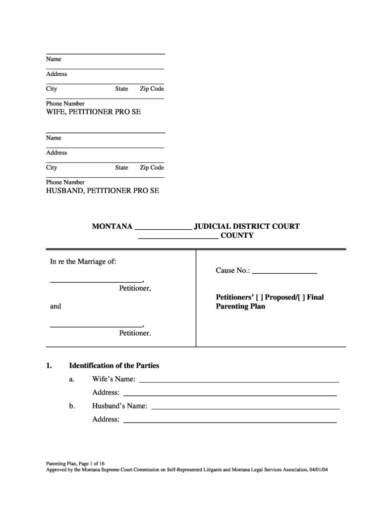 Free Printable Divorce Papers Pdf Download Free Printable Divorce 