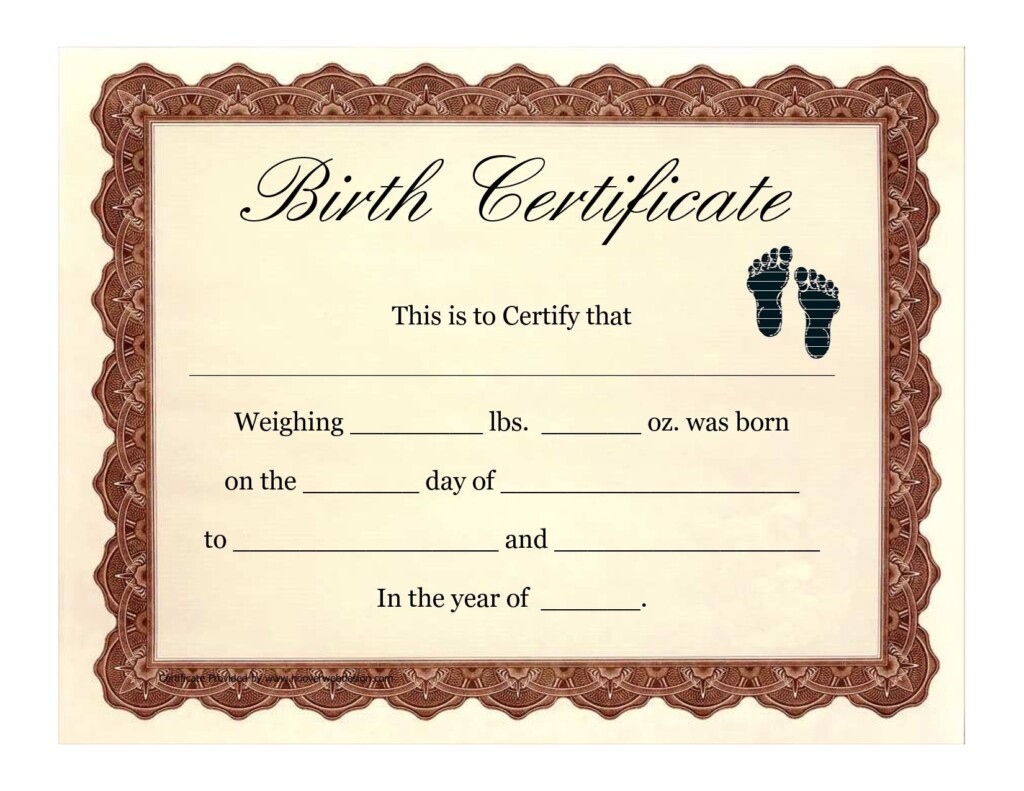 Free Printable Doll Birth Certificate Printable New Year Banners