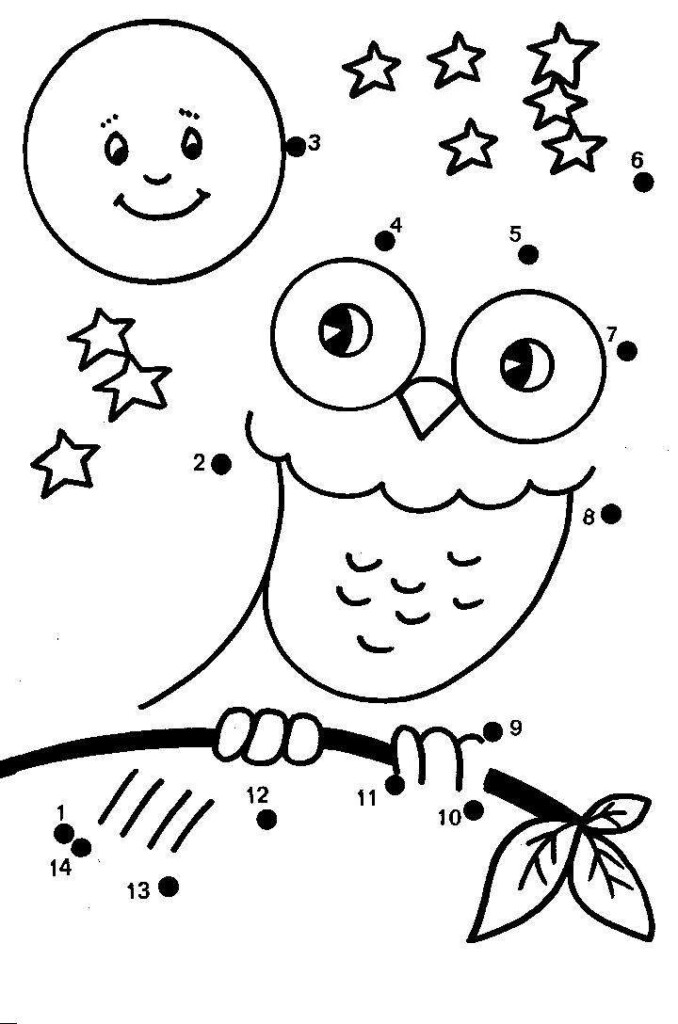 Free Printable Dot To Dot Pages
