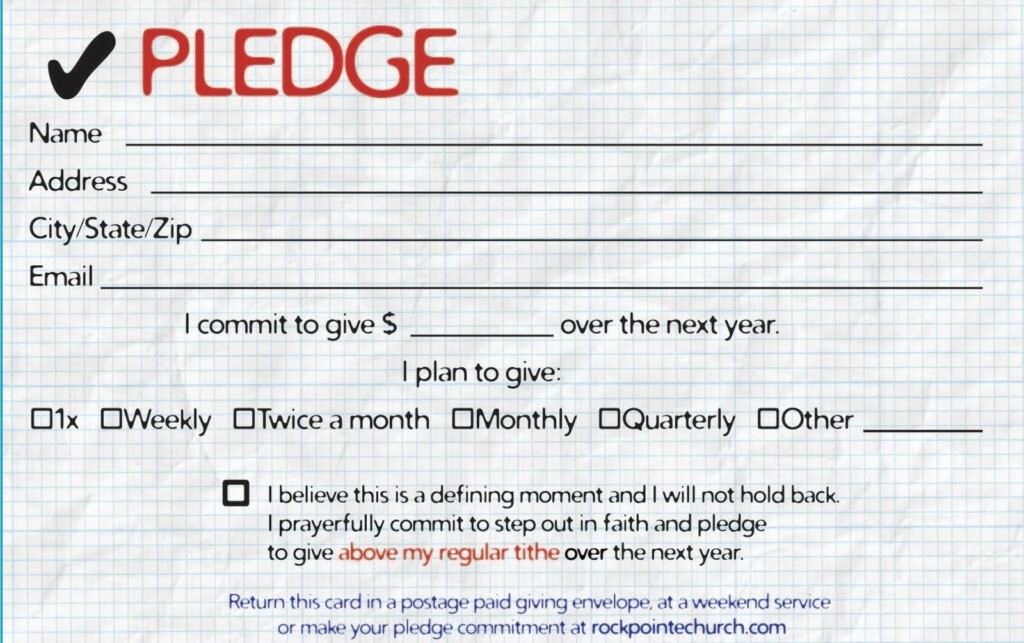 Free Printable Drug Free Pledge Cards Free Printable