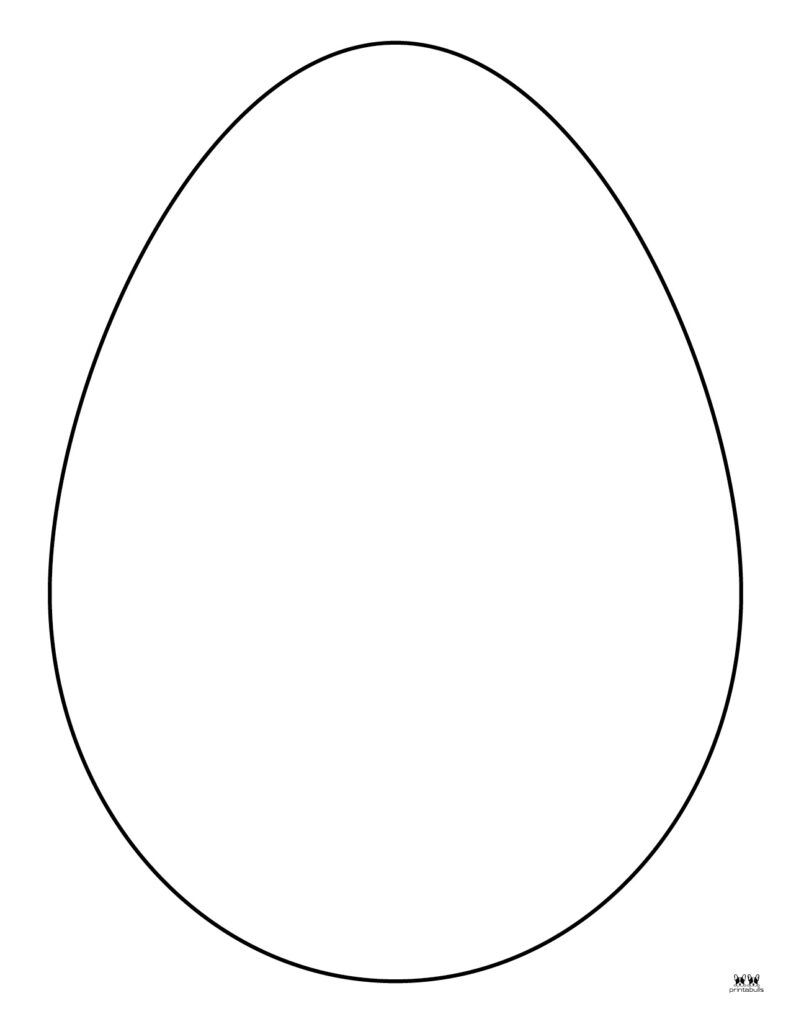 Free Printable Easter Egg Coloring Pages For Toddlers Free Coloring 