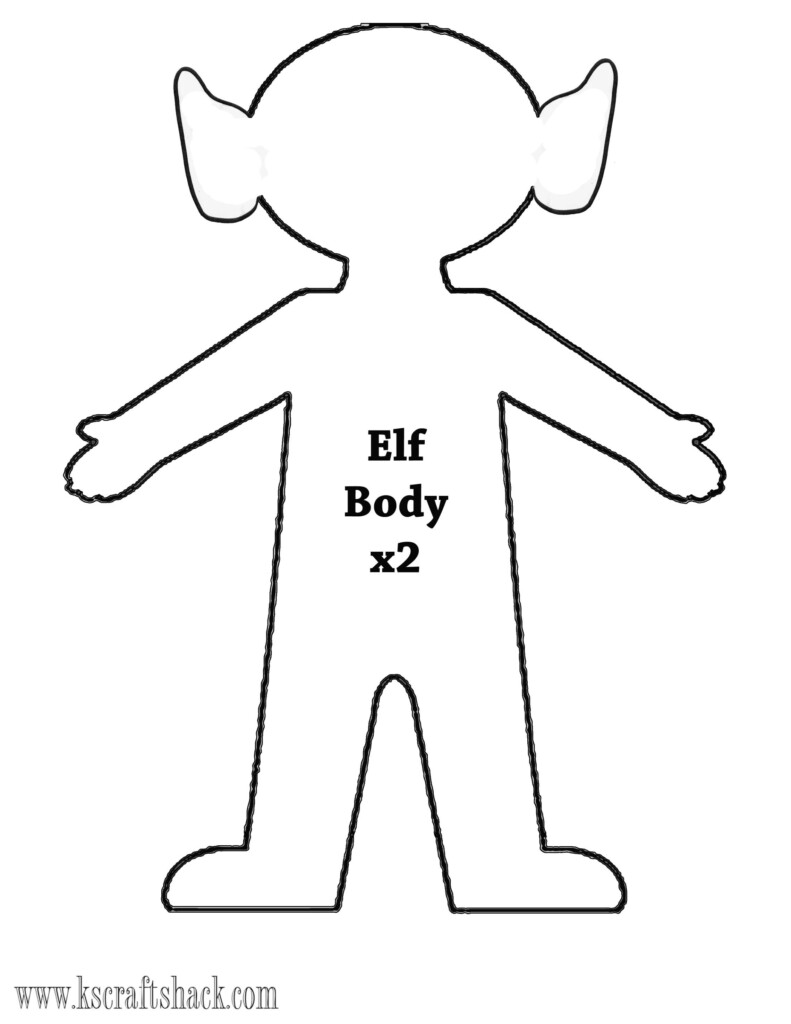 Free Printable Elf Sewing Pattern Printable Sight Words List