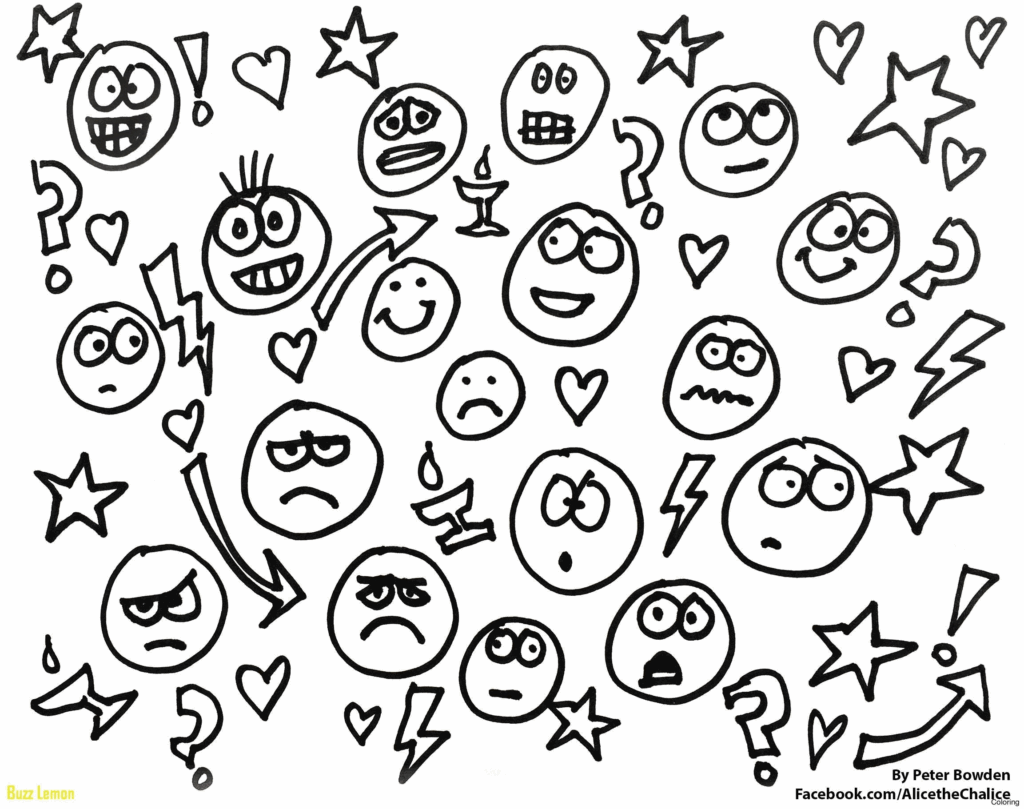 Free Printable Emoji Coloring Pages