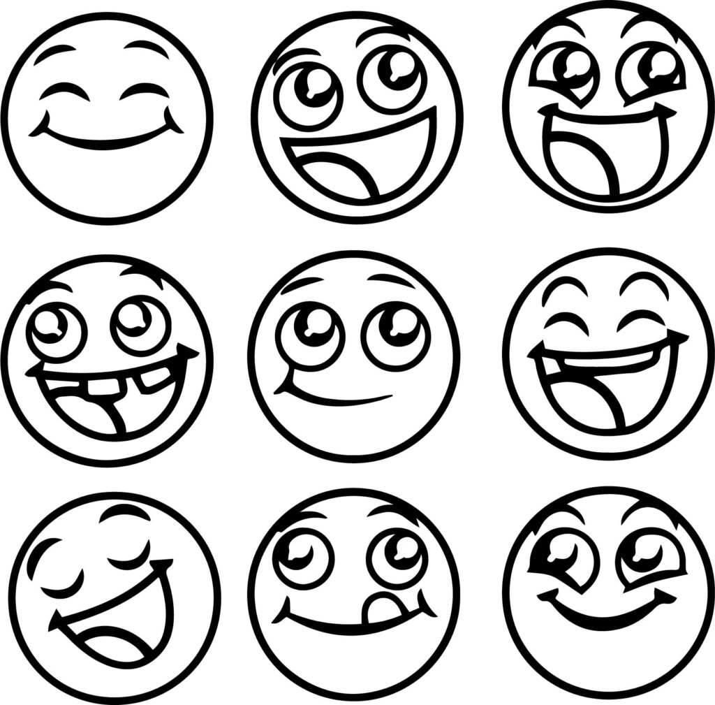 Free Printable Emoji Faces Emoji Coloring Pages Printable Word Searches