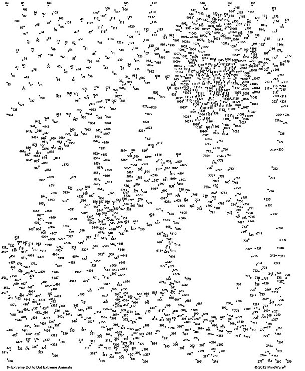 Free Printable Extreme Dot To Dot Printable Templates Free
