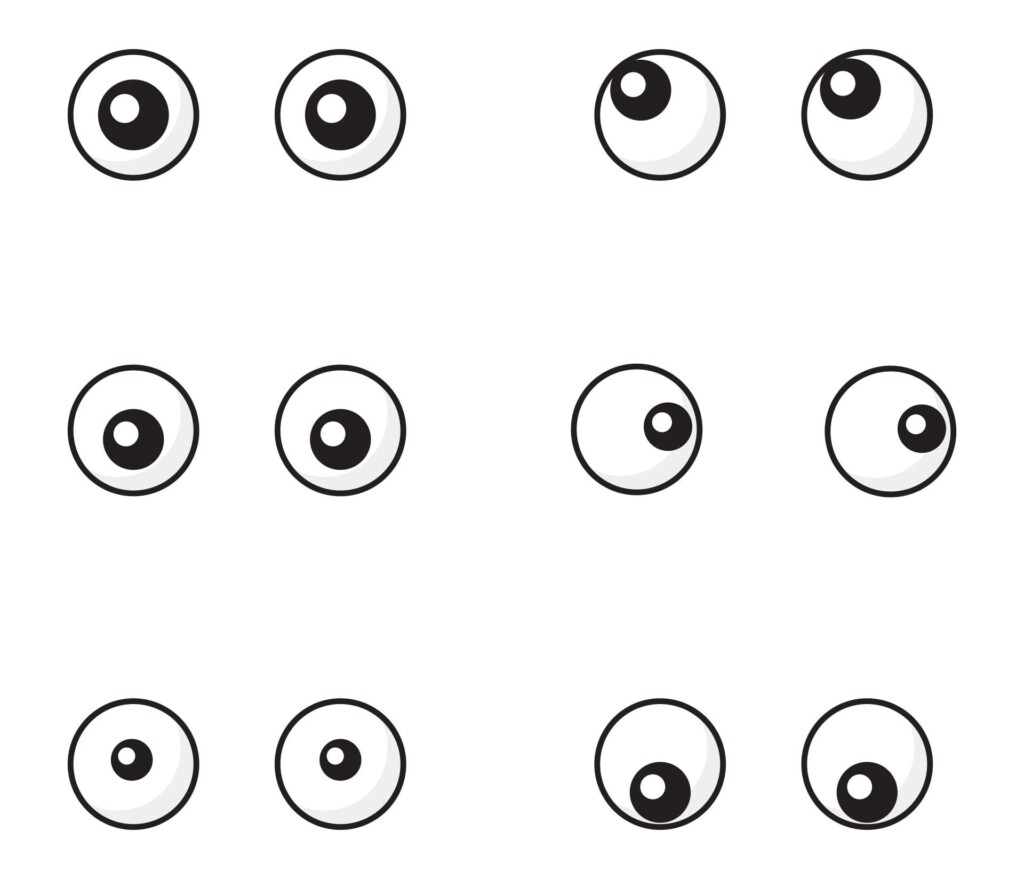 Free Printable Eyes Template Printable Templates Online By Paul Printable