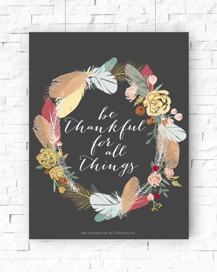 Free Printable Fall Art