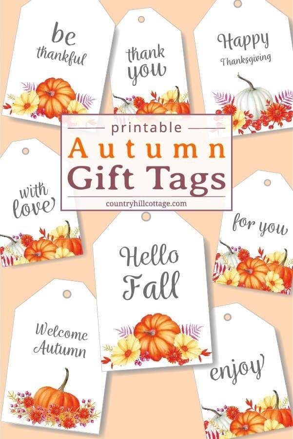 Free Printable Fall Gift Tags Printable Word Searches