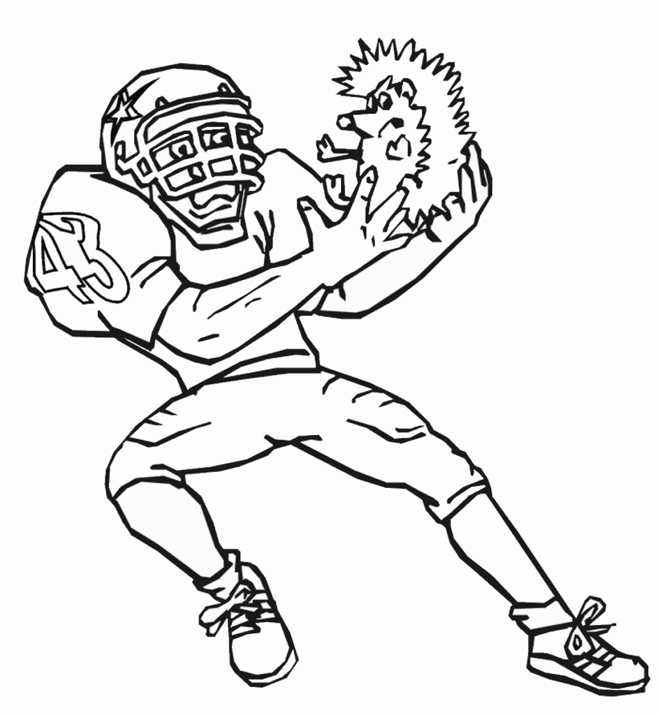 Free Printable Football Coloring Pages For Kids Best Coloring Pages 