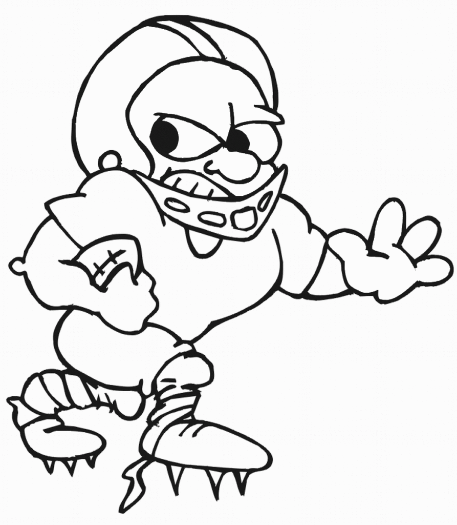 Free Printable Football Coloring Pages For Kids Best Coloring Pages 