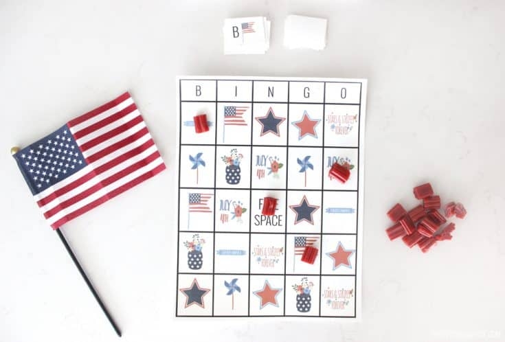 Free Printable Fourth Of July Bingo Cards Pretty Providence