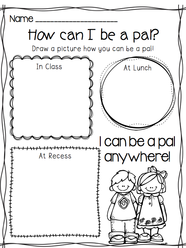 Free Printable Friendship Worksheets For Kindergarten