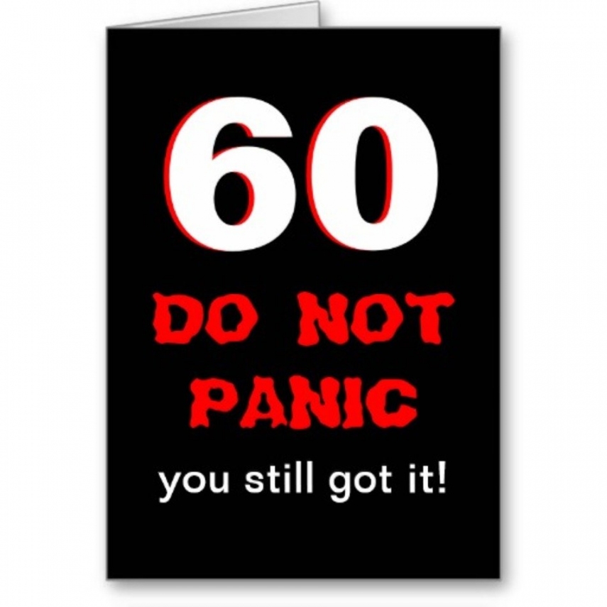 Free Printable Funny 60th Birthday Cards FREE Printable A Z