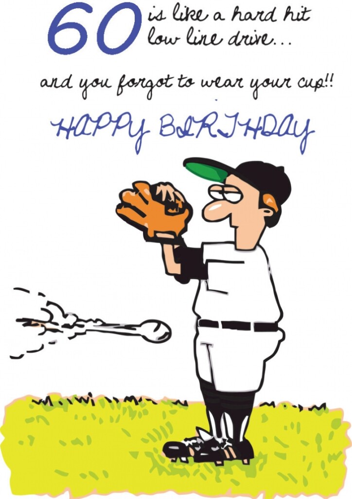 Free Printable Funny 60th Birthday Cards FREE Printable A Z