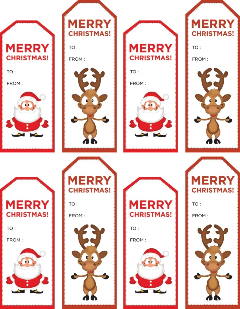 Free Printable Funny Christmas Gift Tags NewFreePrintable
